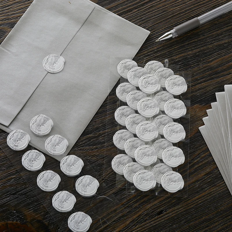 Marble Faux Wax Envelope Seals by Recollections™