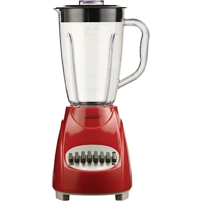 Brentwood Red 12-Speed Blender