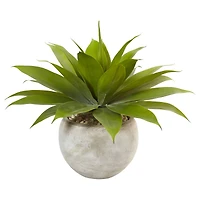 24" Agave Plant in Sand Planter