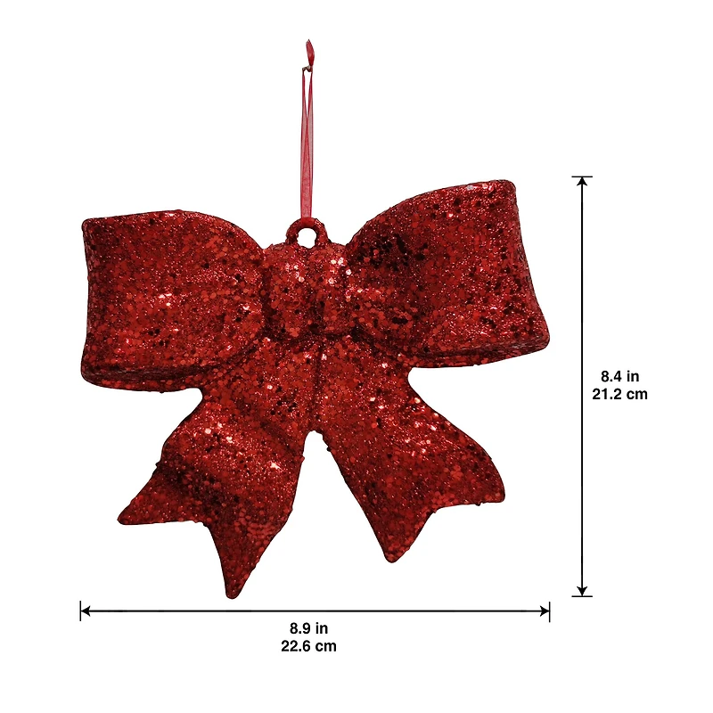 9.25" Jumbo Bow Ornament by Ashland