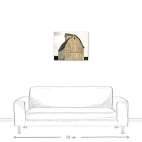 Weathered Autumn Barn Canvas Wall Art