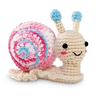 6 Pack: Intermediate Snail Amigurumi Crochet Kit by Loops & Threads®