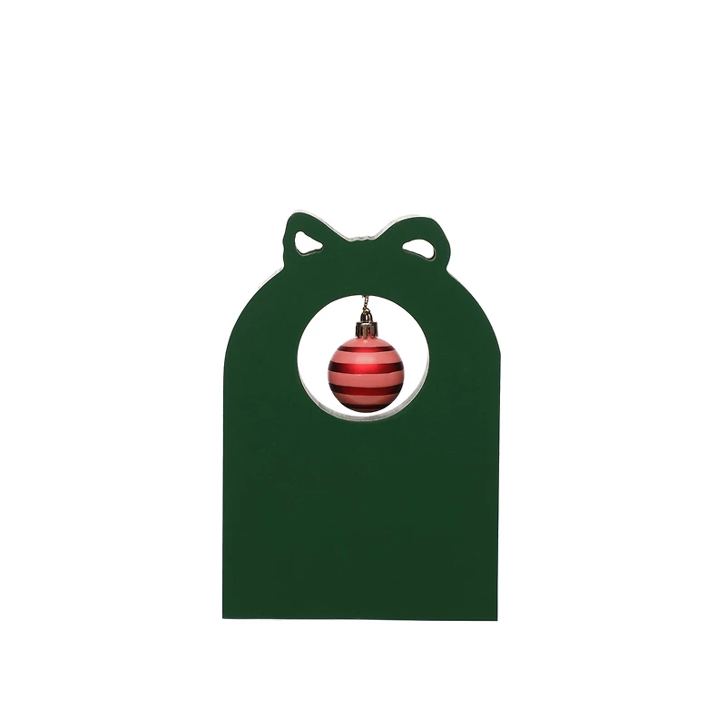 8" Pink & Green Oh What Fun Tabletop Décor by Ashland®