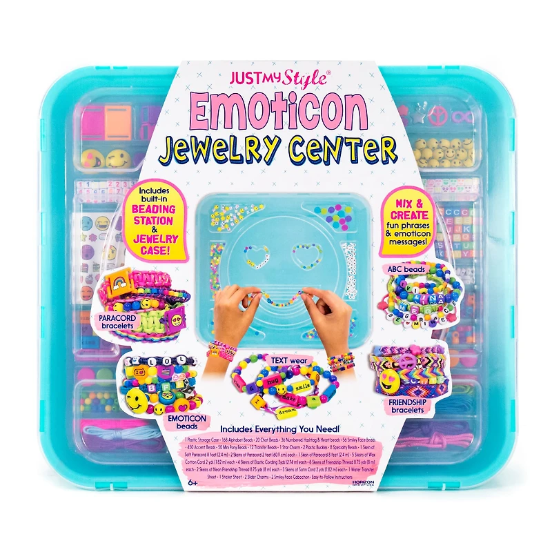 Just My Style® Emoticon Jewelry Center & Storage Case