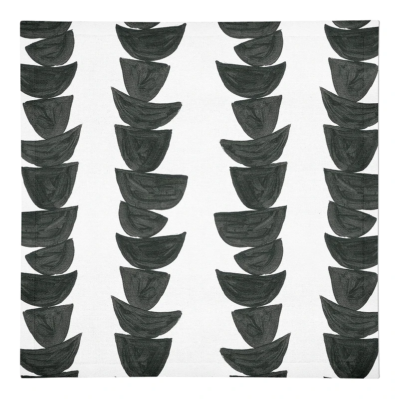 Monochromatic Stacked Bowls 10" x 10" Cotton Twill Napkin