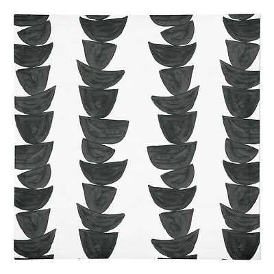 Monochromatic Stacked Bowls 10" x 10" Cotton Twill Napkin