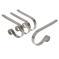 Original MantleClip® Silver Stocking Holders