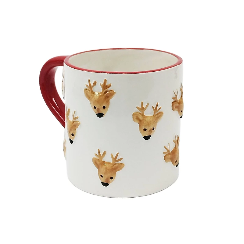15oz. Reindeer Ceramic Mug by Ashland®