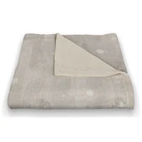 Gray Church 50x60 Coral Fleece Blanket