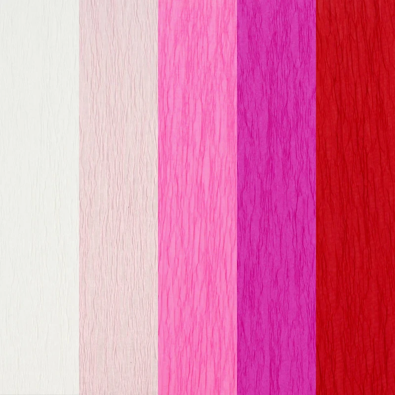 6" x 6.5" Floral Mix Crepe Paper, 25 Sheets by Recollections™