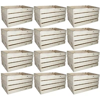 12 Pack: 18" Wood Crate by Make Market®
