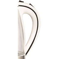 Brentwood 1.7L White Cordless Tempered Glass Electric Kettle