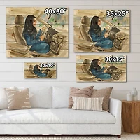Designart - Arabian Woman Driving A Car I