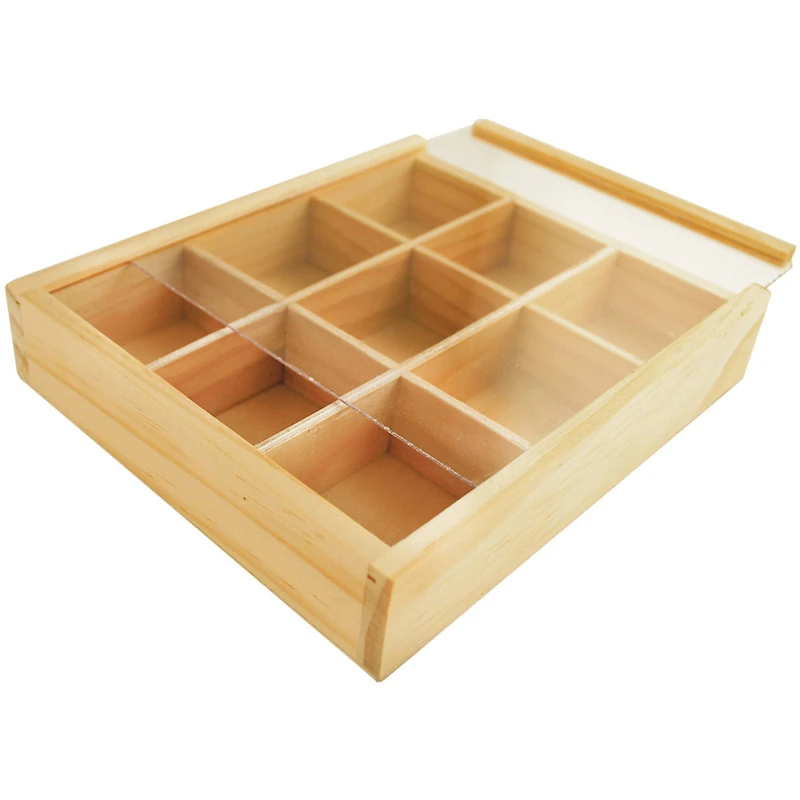 Multicraft Natural Wood Keepsake Box