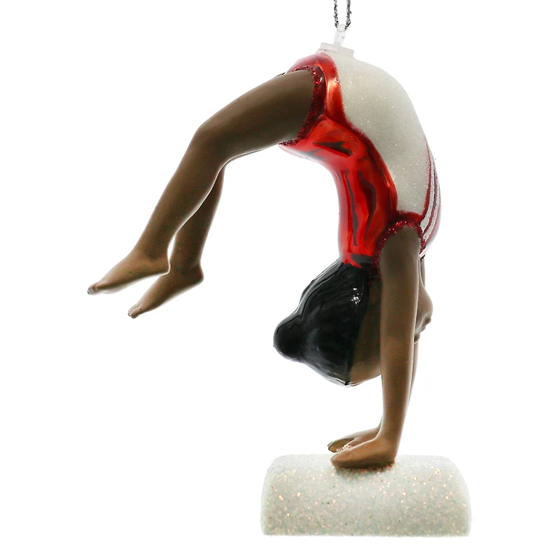4" Beam Gymnast Glass Ornament by Ashland®