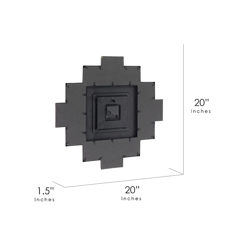 Black  "Lifetime Memories" Picture Frame Wall Collage Clock
