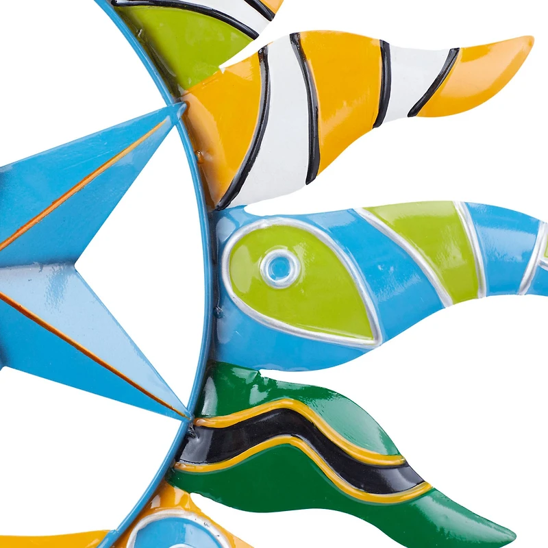 Multi Metal Eclectic Wall Decor, 25" x 25"