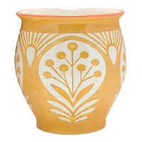 7" Decorative Ceramic Pot Set