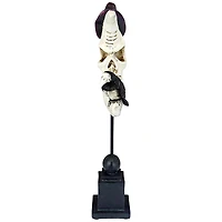 Design Toscano 16" Warlock's Raven Moon Halloween Statue