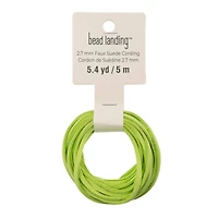 2.7mm Faux Suede Cording Bead Landing