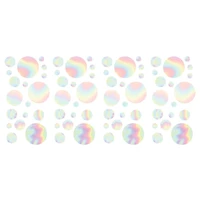 RoomMates Holographic Circle Peel & Stick Wall Decals