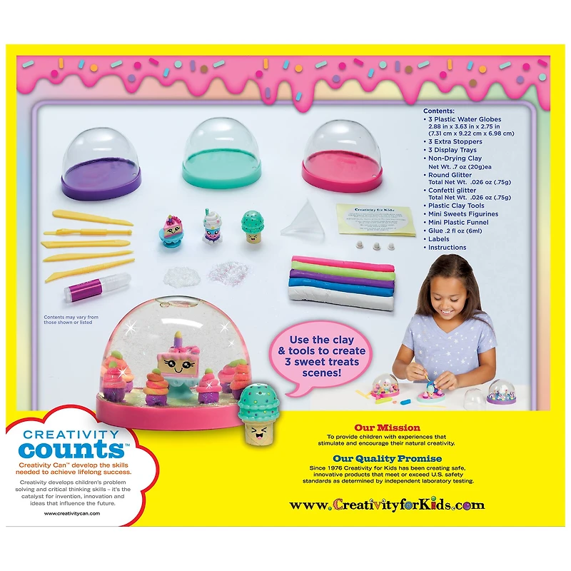 Creativity for Kids® Make Your Own Water Globes Sweet Treats