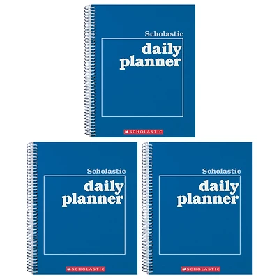 Scholastic Teacher Daily Planners, 3ct.