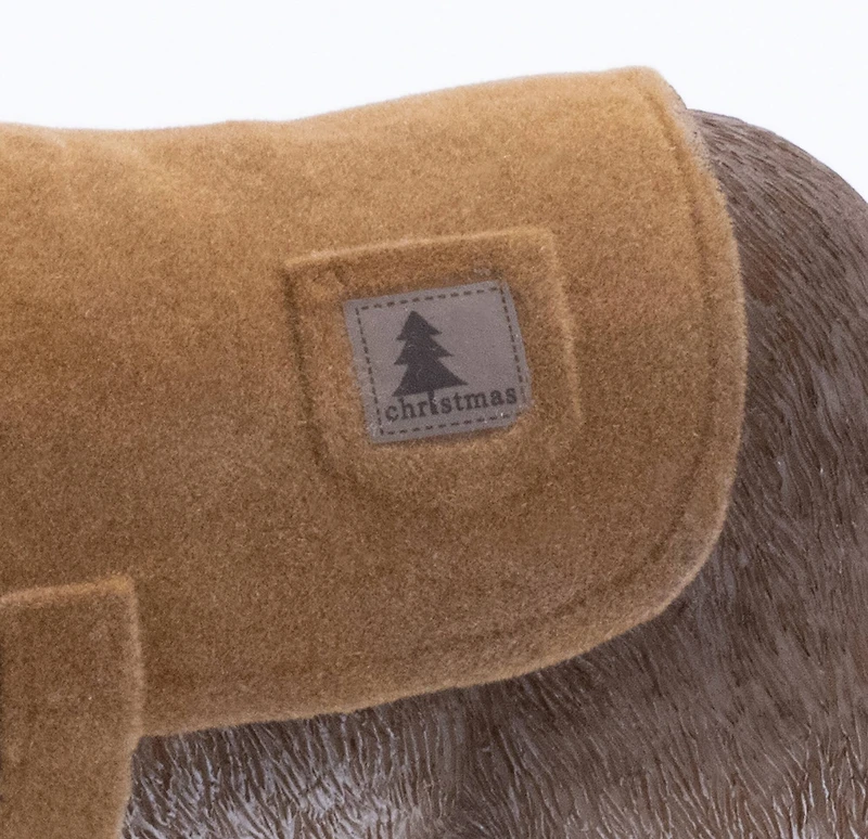 Farm Animal Figurines with Winter Coat, Set of 4