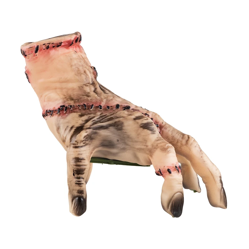 9.25" Animated Severed Hand with Sound Halloween Decoration