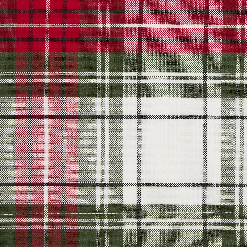DII® Christmas Plaid Placemats, 6ct.