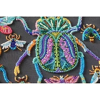 Abris Art Beetles Deco Scenes Bead Embroidery Kit