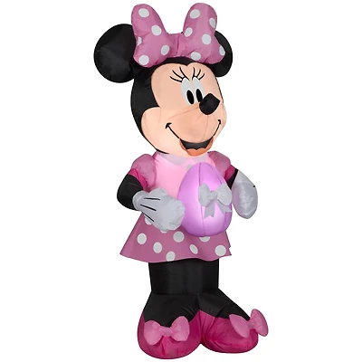 3.5ft. Airblown® Inflatable Easter Minnie Mouse