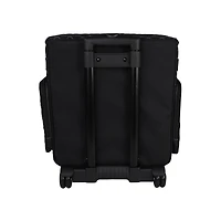 Everything Mary Black & Blue Quilted Rolling Craft Bag