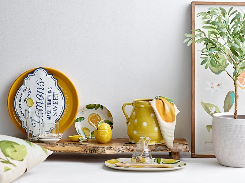 Hello Honey® 15" When Life Gives You Lemons Make Something Sweet Metal Wall Décor
