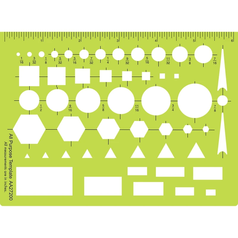 12 Pack: Art Alternatives Professional All-Purpose Template