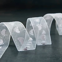 5/8" x 7yd. Sheer Baby Foot Ribbon by Celebrate It®