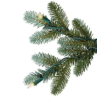 7.5ft. Pre-Lit Real Touch™️Full Blue Spruce Artificial Christmas Tree, Clear Lights