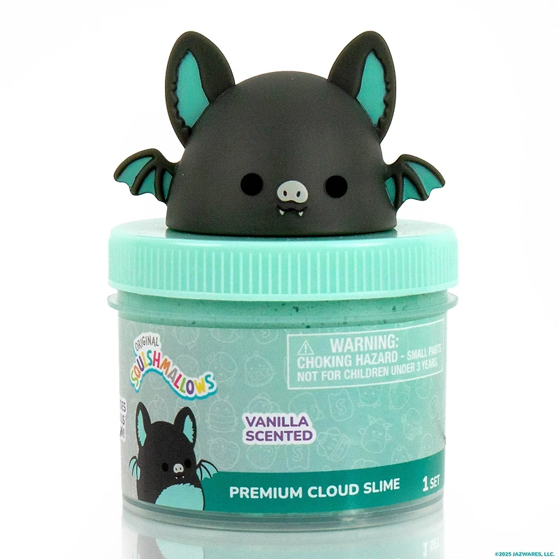 Squishmallows Aldous the Fruit Bat Premium Cloud Slime
