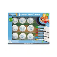 Micador® early stART® Stamp & Colour Barnyard Pack, 9ct.