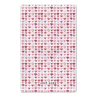 Just Love Hearts 16" x 25" Tea Towel - Set of 2