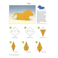Dover Publications Easy Origami Animals Book