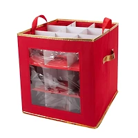 Simplify Ornament Storage Box with See-Through Window