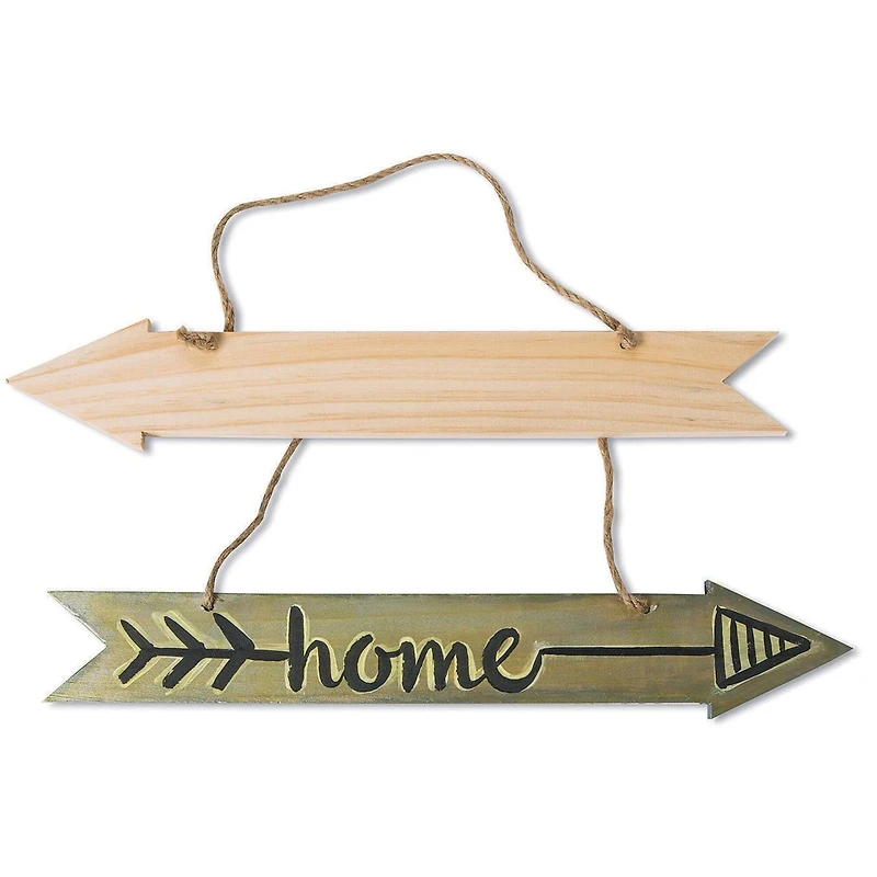 S&S® Worldwide Rustic Wood Arrow, 6ct.