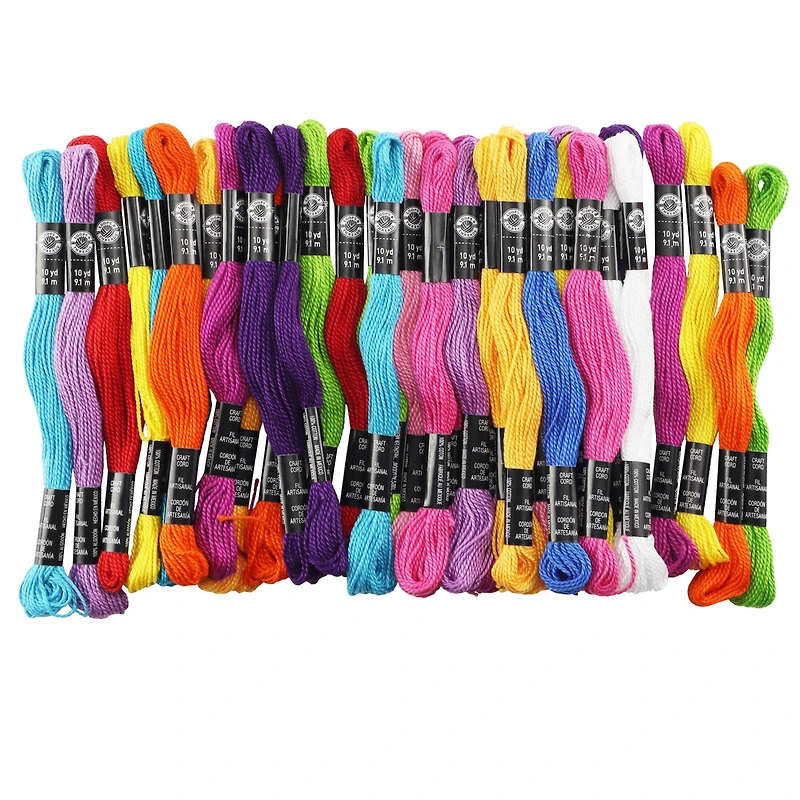Rainbow Craft Cord by Loops & Threads™, 36ct.