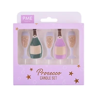 PME Party® Champagne Birthday Candle Set
