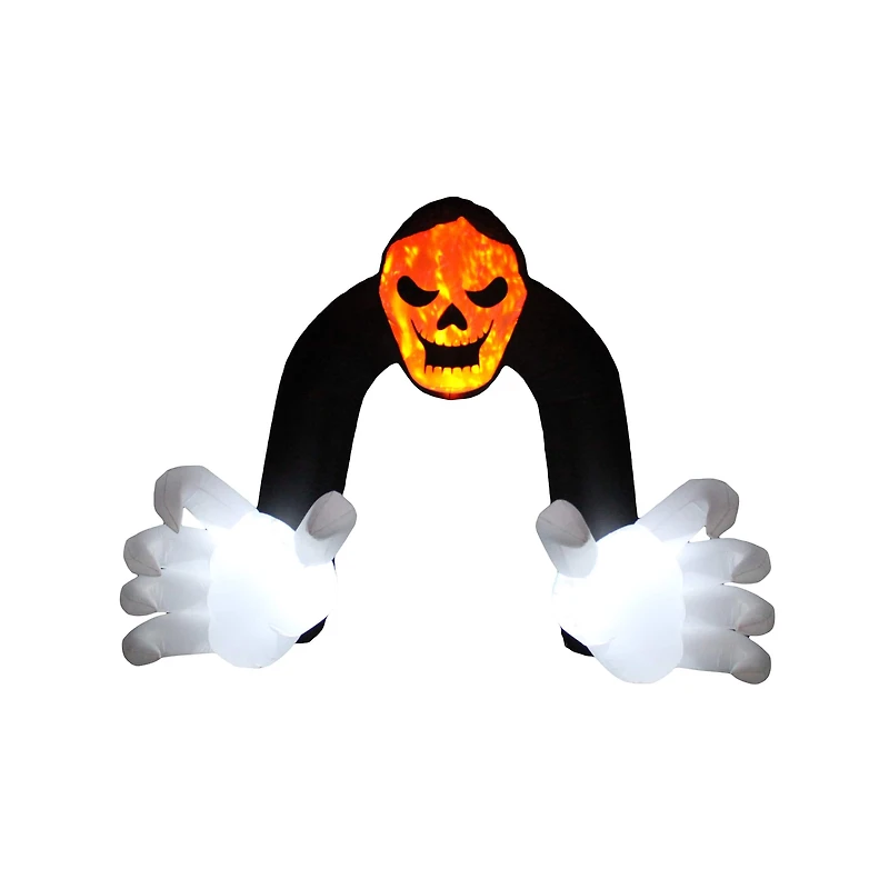 13ft. Inflatable Halloween Archway with Projection LED Lighting