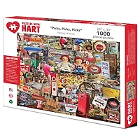 Hart Puzzles Picks, Picks, Picks by Steve Smith 1,000 Piece Jigsaw Puzzle