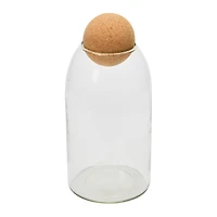 Hello Honey® Glass Jar with Cork Ball Lid