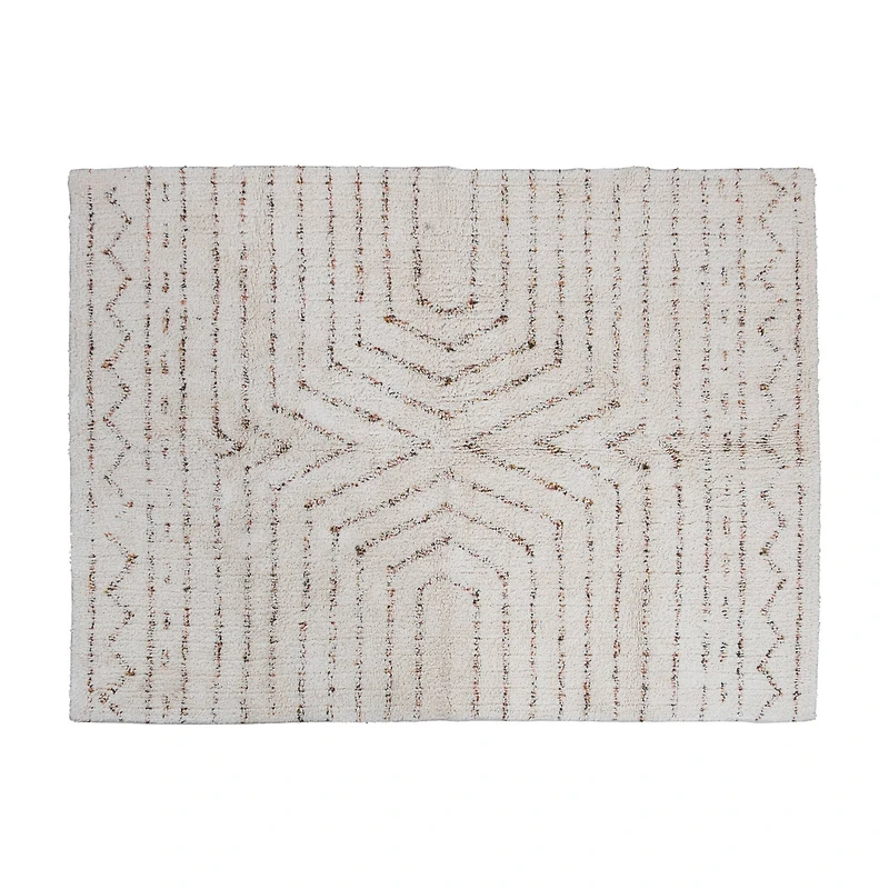 Hello Honey® Stonewashed Cotton Tufted Rug with Design