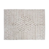 Hello Honey® Stonewashed Cotton Tufted Rug with Design